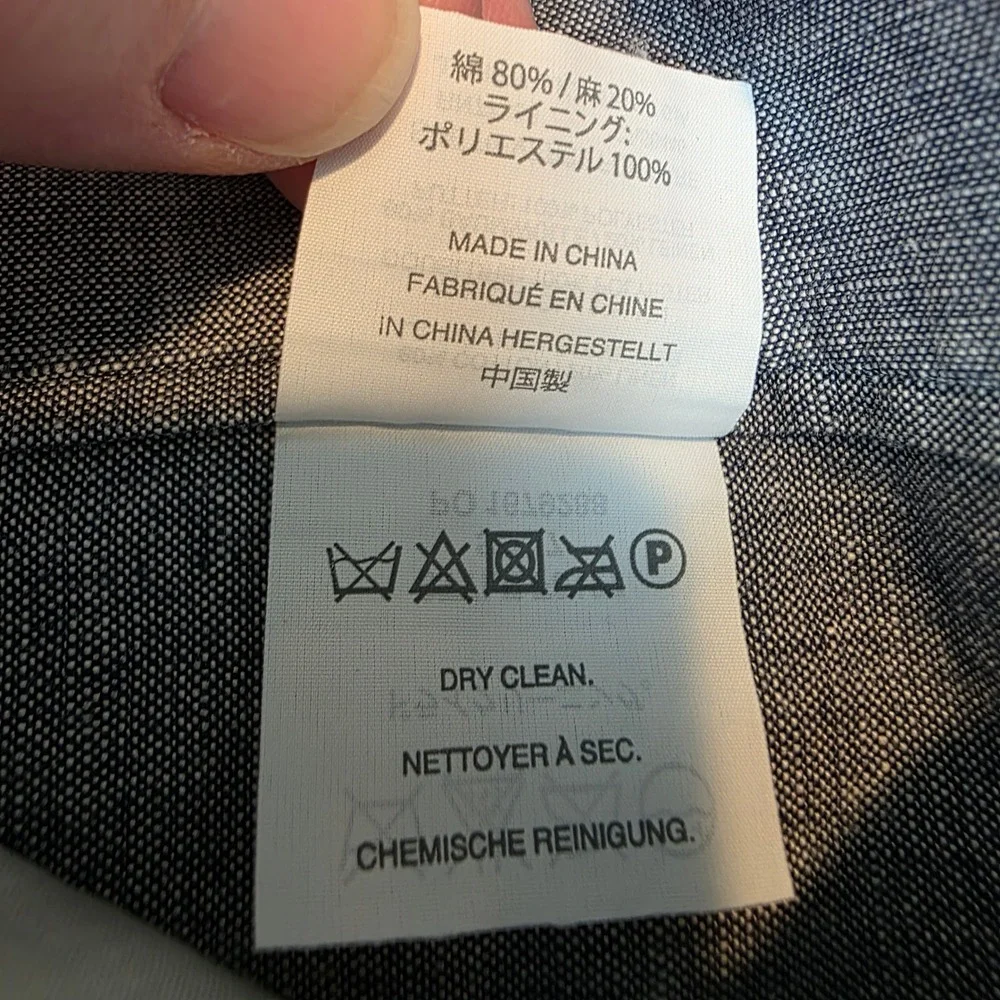 J. Crew measurements included